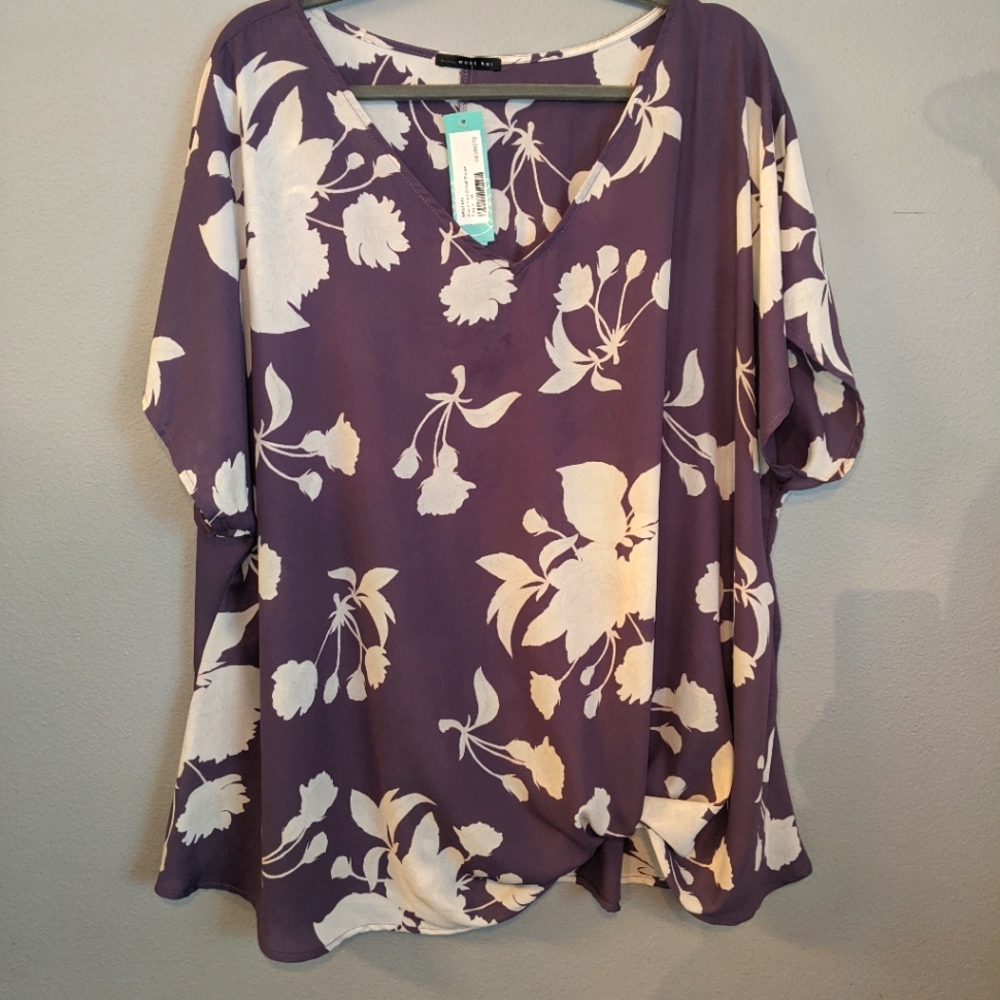 3X Women's West Kei batwing blouse